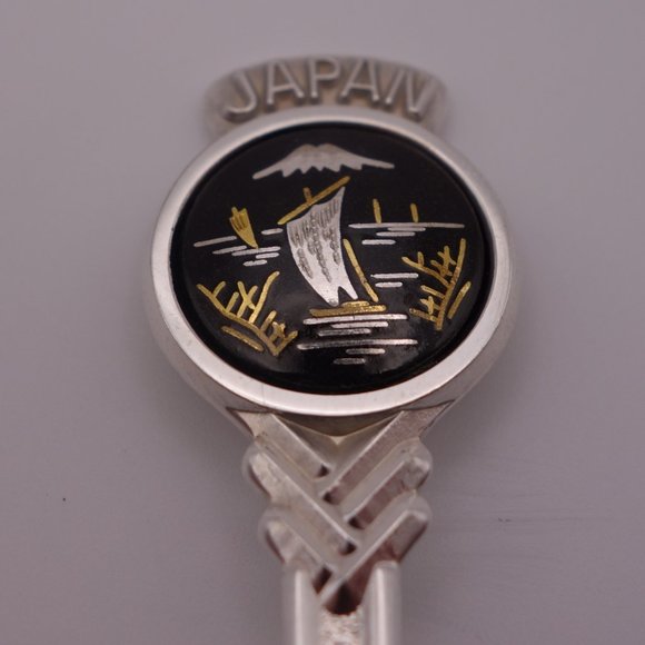 Amita Nickel Silver Japan Collectible Spoon - Picture 2 of 16
